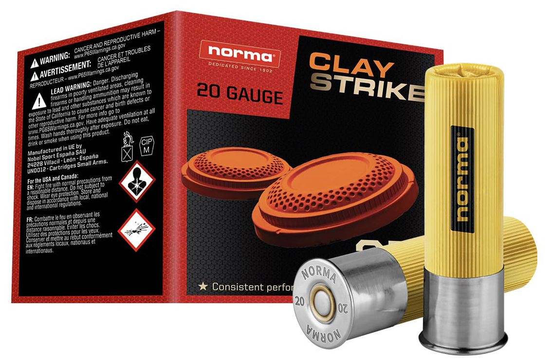 NORMA CLAYSTRIKE 20GA 2.75